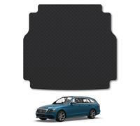 Car Mat Co Rubber Boot Liner Compatible with Mercedes C-Class Estate 2014-2021 Tailored Fit Heavy-Duty Premium 3mm Rubber Protector Boot Mat, Anti-Slip, Durable and Waterproof Custom Fit Dog Friendly
