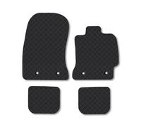 Car Mat Co Subaru Brz (2012-2021) Rubber Car Mats Heavy-Duty Tailored Fit With Clips
