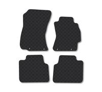 Car Mat Co Subaru Legacy (2009-2014) Rubber Car Mats Heavy-Duty Tailored Fit With Clips