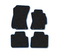 Car Mat Co Subaru Outback 2009-2014 Car Mats Blue Trim Carpet Tailored Easy Clean Clips