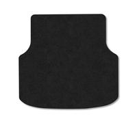 Car Mat Co Tailored Boot Mat Fits Mercedes C Class 2007-11 (Saloon) Black Carpet Mat Liner