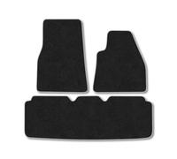 Car Mat Co Tesla Model S (2012-2022) Car Mats Tailored Fit Grey Trim Accessory Carpet Car Accessories Floor Mat