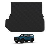 Car Mat Co Toyota Land Cruiser (2024+) (5 Seat Model) Heavy-Duty Rubber Boot Mat Tailored Accessory Protector Durable 5mm Thick Waterproof