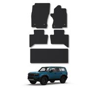 Car Mat Co Toyota Land Cruiser (7 Model) (2024+) Rubber Car Mats Heavy-Duty Tailored Fit