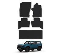 Car Mat Co Toyota Land Cruiser (7 Model) (2024+) Rubber Car Mats Heavy-Duty Tailored Fit