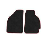Car Mat Co Toyota Mr2 (1990-2000) Premium Car Mats Tufted-Pile Carpet Red Trim Tailored Fit Car Accessories Durable Set