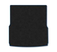 Car Mat Co (Upper Floor) Vw Passat (2024+) Boot Liner Tailored Accessory Protector Anti-Slip Durable Pet Friendly Carpet Blue Trim