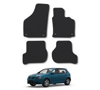 Car Mat Co Vw Golf Mk5 (2007-2008) (Round Clip) Rubber Car Mats Heavy-Duty Tailored Fit