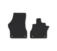 Car Mat Co Vw Id Buzz Mpv (2022- ) Rubber Car Mats Heavy-Duty Tailored Fit With Clips