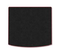 Car Mat Co Vw Touran (2015+) Boot Liner Tailored Accessory Protector Anti-Slip Durable Pet Friendly Carpet Red Trim