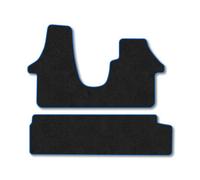 Car Mat Co Vw Transporter T6 2015-2019 Kombi Double Seat Single Sliding Door Van Mats