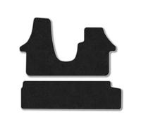 Car Mat Co Vw Transporter T6 2015-2019 Kombi Double Seat Single Sliding Door Van Mats