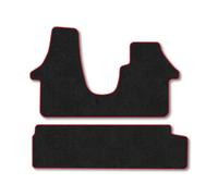Car Mat Co Vw Transporter T6 2015-2019 Kombi Double Seat Single Sliding Door Van Mats