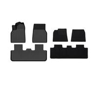 Car Mat Floor For Tesla For Model Y For Highland 3 Double Layer TPE Blanket Surface Carpet Waterproof Washable Two Layers Car Floor Pads 6PCS(Y J*per)