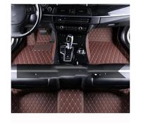 Car Mat Floor Mat Car Floor Mat For Hyundai For Grandeur For Azera HG 2012 2013 2014 2015 2016 2017 Waterproof Pad Mats Foot Covers Accessories Floor Mats(Dark brown)