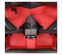 Car Mat Floor Mat Custom Car Floor Mat For Volvo For V50 2004-2012 All Model Auto Rug Carpet Footbridge Accessories Styling Interior Parts Floor Mats(Red black)