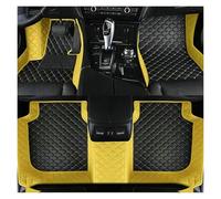 Car Mat For Rafale For E-tech For Hybrid 2024+ Car Floor Mats Auto Front Rear Row Full Set Leather Carpet Pads Carpet Floor Mats(38-Yellow And Black,Lhd)