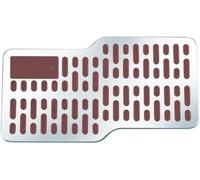 Car Mat Heel Pad for Bentley Continental GT Speed PHEV 2025 | Car Floor Mat Repair Plate Stainless Steel Anti Wear Foot Pedal Patch Universal Driver Side Footrest Protector Pad