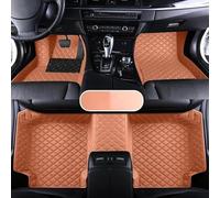 Car Mat Leather Car Floor Mat For BMW Series 3 E46 2000 2001 2002 2003 2004 2005 Waterproof interior Accessories Car Floor Mat(Brown)