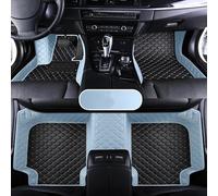 Car Mat Leather Car Floor Mat For City 2015 2016 2017 2018 2019 Waterproof interior Accessories Car Carpet(Blue Black)