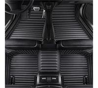 Car Mat Set Custom Stripe Leather 5D Car Floor Mats For Hyundai For Genesis G80 GV60 GV80 For Genesis Coupe Interior Accessories Carpet Car Floor Mats(Carbon Fiber 4Pcs)