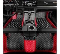 Car Mat Set Customized Splicing Color Car Floor Mat For Cadillac SRX 5 Seat 2010-2016 CT4 CT5 CT6 2020-2023 Interior Car Accessories Car Floor Mats(Black Red 4pcs)