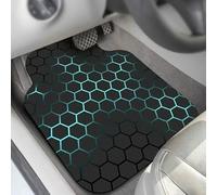 Car Mats 4 Piece Set for VW Passat (CC,Bj.2012-2016), Interior Car Matts Non Slip Waterproof Backing Diatom Mud and Rubber Car Mat Set Easy To Clean,Blue