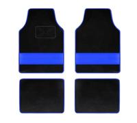 Car Mats 4PCS For JEEP For Grand For Cherokee For Wrangler For Commander For Compass For Renegade Car Floor Mats(Blue)