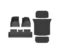 car mats accessories For Tesla For Model For Launch 2025 For Juniper TPE Floor Mats All Weather Trunk Liner Seat Backrest Car Accessories(6pcs Set,Right Hand Drive)