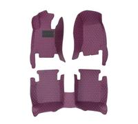 Car Mats Car Floor Mats Interior Leather Carpets For KIA For Optima K5 2015-2011 Auto Custom Rugs Automotive Trim 3 Pieces/1 Set Car Floor Mats(Purple,Onecolor)