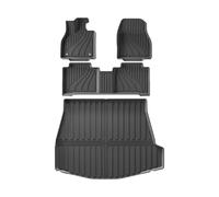 Car Mats Carpet Car Floor Mats Front Rear Trunk Mat Cargo Liner Doormat Accessories For Toyota BZ4X 2023 2024 2025(23Solterra LHD 4PCS)