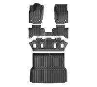 Car Mats Carpet For Toyota For Land Cruiser For Prado J250 LC250 2024 5seat US Version LHD Floor Mats Carpets Anti-Slip Mat Floor Mat(BLACK 2)