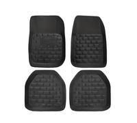 Car Mats Carpet Universal Auto Floor Mats Foot Rugs Carpets Car Styling Anti-Slip Full Set Carpet Floor Mat For Car Accessories(Black)