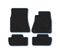 Car Mats Compatible Lexus Is250 (2005-2013) [Automatic] Blue Trim Carpet Tailored Fit Car Floor Mats Set Accessory Custom Fit Water-Resistant Anti Slip Backing All Weather Full Coverage Clips