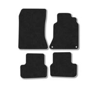 Car Mats Compatible Mercedes B-Class (2012-2019) [W246] Grey Trim Carpet Tailored Fit Car Floor Mats Set Accessory Custom Fit Water-Resistant Anti Slip Backing All Weather Full Coverage Clips