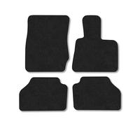 Car Mats Compatible With BMW X4 (2014+) [F26] Black Carpet Tailored Fit Car Floor Mats Set Accessory Custom Fit Water-Resistant Anti Slip Backing All Weather Full Coverage Protection Hand-Finished