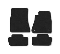 Car Mats Compatible With Lexus Is250 (2005-2013) [Automatic] Black Carpet Tailored Fit Car Floor Mats Set Accessory Custom Fit Water-Resistant Anti Slip Backing All Weather Full Coverage With Clips