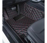 Car Mats Custom Automotive Car Floor Mats For Cupra For Formentor 2022 Auto Luxury Leather Men Women Car Mats Full Coverage Footwell Mats(L Black Red)