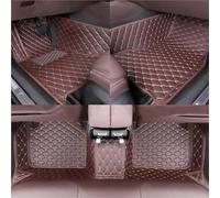 Car mats Custom Car Floor Mat For Jeep For Cherokee All Model For XJ For KL Auto Rug Carpets Footbridge Carpet Interior Parts Car Floor Mats(Coffee)