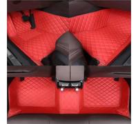 Car mats Custom Car Floor Mat For Jeep For Cherokee All Model For XJ For KL Auto Rug Carpets Footbridge Carpet Interior Parts Car Floor Mats(Red)