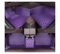 Car mats Custom Car Floor Mat For Mazda For VERISA All Model Auto Rug Carpet Footbridge Styling Interior Parts Car Floor Mats(Purple)