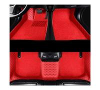 Car Mats Custom Floor For Phaeton Five For Seats 2007 2008 2009 2010 2011 2012 2013 2014 2015 2016 Auto Foot Pads(Red)