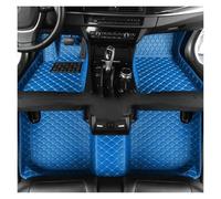 Car Mats Custom Leather Car Floor Mat For Focus 2006 2007 2008 2009 2010 Interior Details Auto Carpet Rugs Foot Pads Accessories Footwell Mats(3PC BLUE)