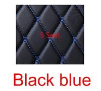 Car Mats Customized 3D Car Floor Mats for BMW X5 E53 1999 2000 2001 2002 2003 2004 2005 2006 Interior Accessories Footwell Mats(Black BLUE)