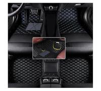 Car Mats Customized Artificial Leather Car Floor Mat For Mazda 6 GG 2003 2004 2005 2006 2007 Interior Accessory Footwell Mats(Full black)