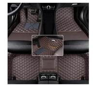Car Mats Customized Artificial Leather Car Floor Mat For Volvo For V70 2000 2001 2002 2003 2004 Interior Accessory Footwell Mats(Coffee)