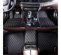 Car Mats Floor Mats Car Floor Mats For S6 C6 4F 2006 2007 2008 2009 2010 2011 Luxury Leather Rug Car Mats(Full black)