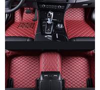 Car Mats Floor Mats For Seat For Leon 5F 2013 2014 2015 2016 2017 2018 2019 Car Floor Mats Car Accessories Car Mats(Claret)