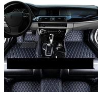 Car Mats Floor Mats For Skoda For Kodiaq NS7 5 Seat 2017 2018 2019 2020 2021 2022 Car Floor Mats(Black BLUE)