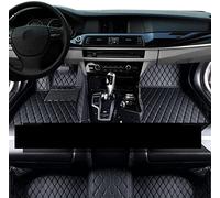 Car Mats Floor Mats For Toyota For Prius XW30 2010 2011 2012 2013 2014 2015 7seat Car Floor Mats(Blackblack)